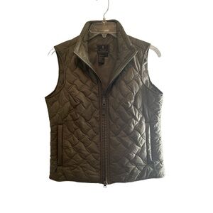 Royal Robbins Quilted Vest olive green small